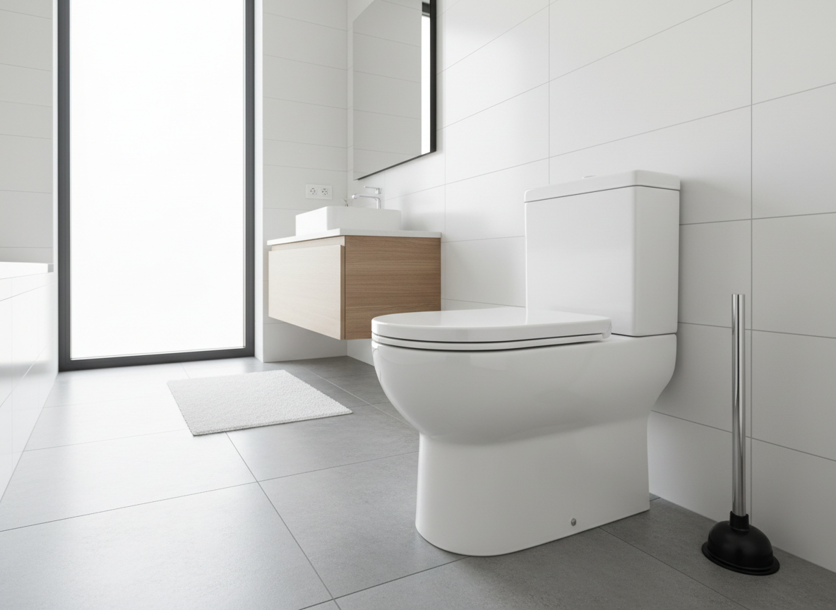 Débouchage de WC à Bruxelles : cuvette et pompe à déboucher